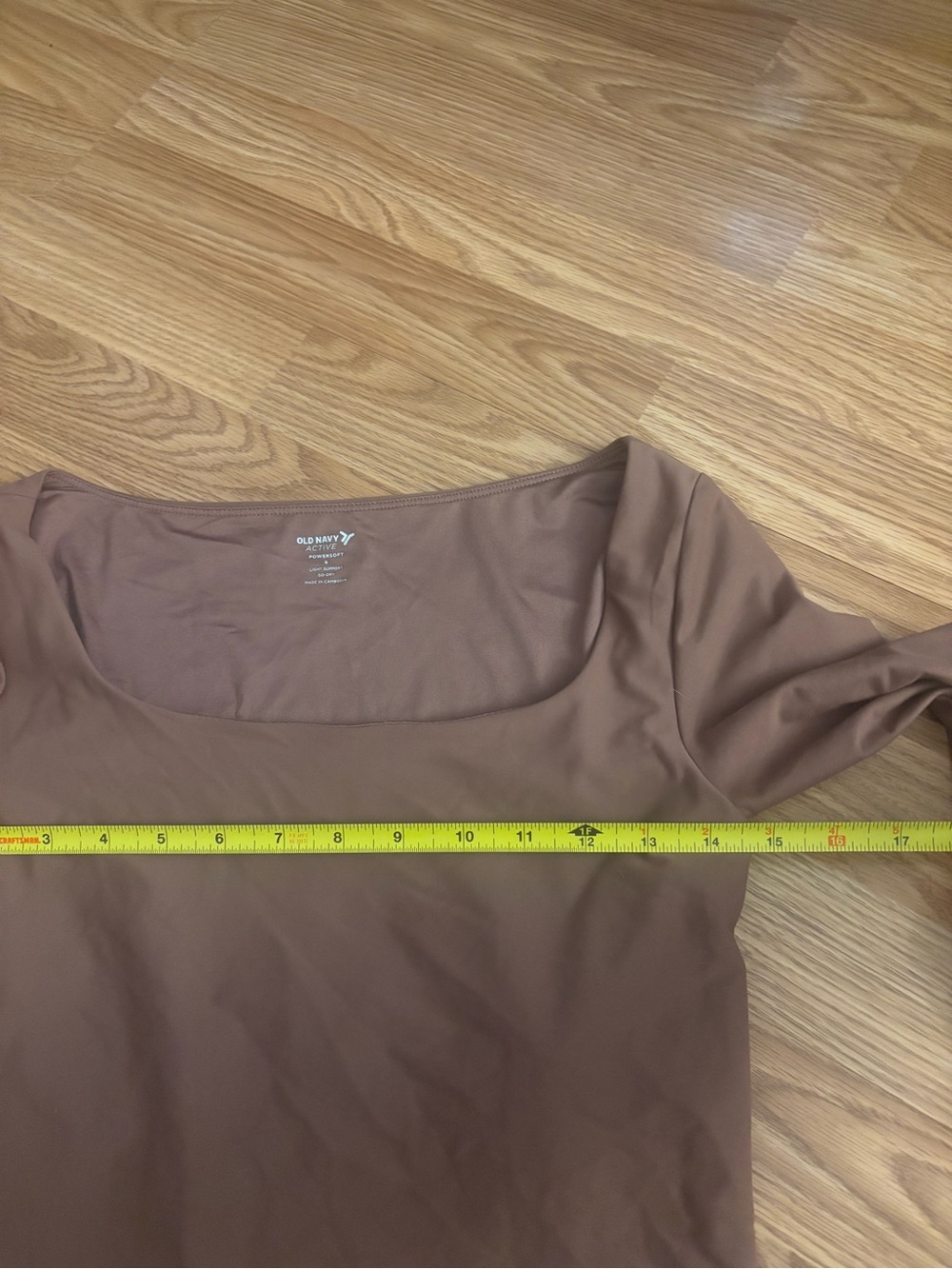 Old Navy Active Powersoft Long Sleeve Crop Top Size Small - Picture 4 of 5